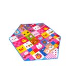 Covoras din spuma pentru copii cu doua fete Hexagon