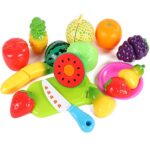 Joc set fructe si legume de feliat colorate 26pc