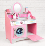 Maina-de-spalat-rufe-si-Masuta-de-toaleta-cu-chiuveta-pentru-fetite