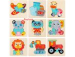 Puzzle-din-lemn-3D-Montessori-cu-animale-si-vehicule