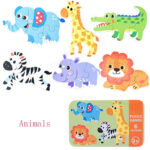 Set-6-puzzle-din-carton-Animale-sau-Vehicule-cutie