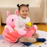 Fotoliu plus Iepuras animalute cu arcada si accesorii Colorate