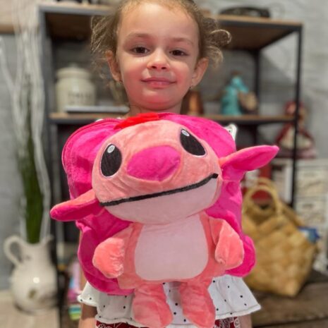 Ghiozdan gradinita 3D plus Angel Lilo