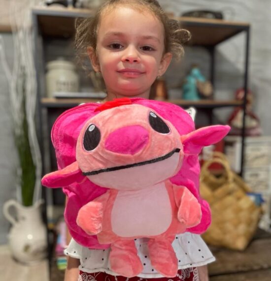 Ghiozdan gradinita 3D plus Angel Lilo Ghiozdan gradinita 3D plus Angel Lilo