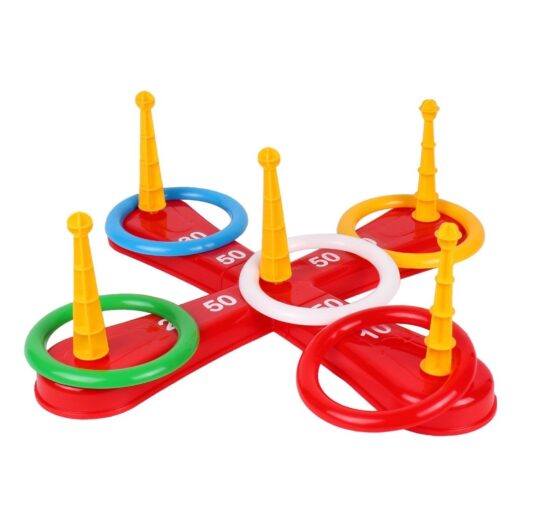 Joc indemanare Aruncarea cercurilor la tinta