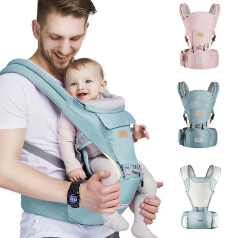 Marsupiu ergonomic pentru bebe cu scaun Baoneo