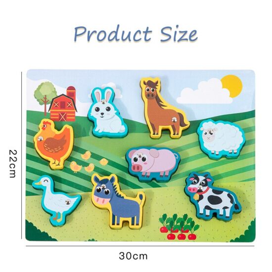 Puzzle 3 in 1 Pescuit magnetic si Tabla desen