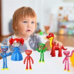 Set 6 Figurine Huggy Wuggy Poppy Playtime