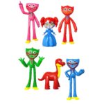 Set 6 Figurine Huggy Wuggy Poppy Playtime