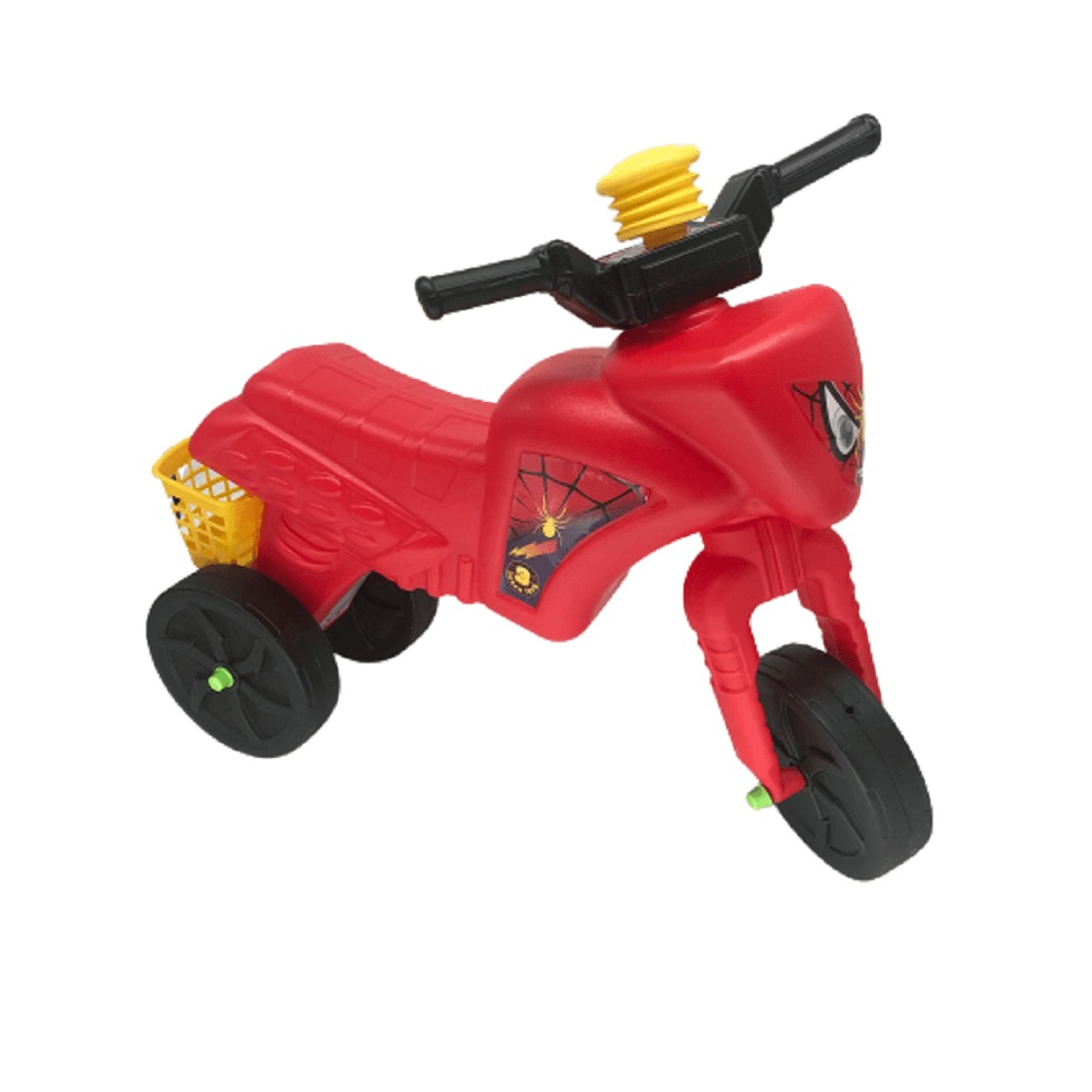 Tricicleta Spider copii Enduro fara pedale cu cos depozitare