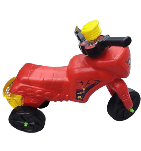 Tricicleta Spider copii Enduro fara pedale cu cos depozitare