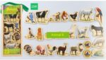 Wooden Magnets Animal Farm 23pieces Magnetic Stickers MagnaFun Set for Kids Toys for sale online | eBay