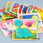 puzzle-lemn-3d-montessori-rainbow-animale