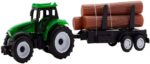 Set Tractoare cu remorca jucarii Vehicule agricole Farmer Truck