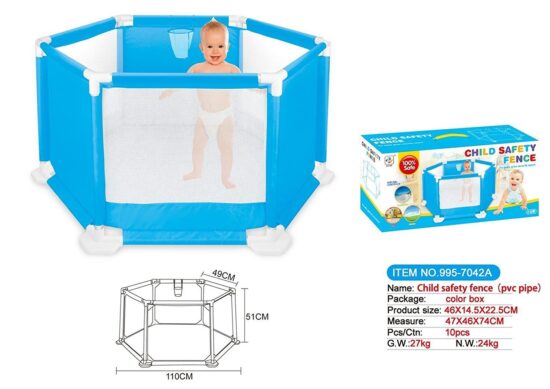 Tarc de joaca bebe cu 50bile si cos baschet FENCE