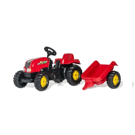 Tractor cu pedale Rolly Kid ROLLY TOYS