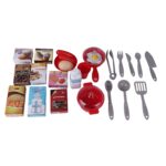 Bucatarie cu frigider-aparat de cafea-lumina si muzica Chef