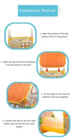 Cort de joaca si Tunel Copii Casuta cu piscina si bile