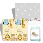 Covoras de joaca Pliabil Happy Family 150 x 180 cm doua fete