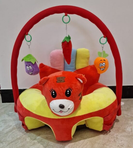 Fotoliu bebelusi Sit-up Catel cu Arcada si Accesorii jucarii plus