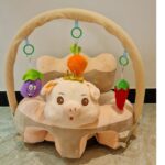 Fotoliu bebelusi Sit-up Purcelus cu Arcada si Accesorii jucarii plus