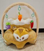 Fotoliu bebelusi Sit-up Vulpe cu Arcada si Accesorii jucarii plus