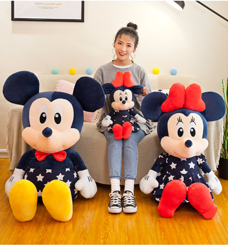 vaccination Protestant Watery Mickey si Minnie Mouse plus cu bleumarin si stelute DESENE