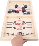 Joc Montessori de masa din lemn Joc Hockey-Sah