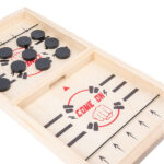 Joc Montessori de masa din lemn Joc Hockey-Sah