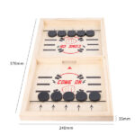 Joc Montessori de masa din lemn Joc Hockey-Sah