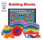 Joc Tangram cu planse Creativ din lemn Forme