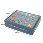 Joc Tangram cu planse Creativ din lemn Forme