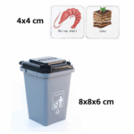 Joc educativ Sorteaza deseurile corect-selectiv pe culori