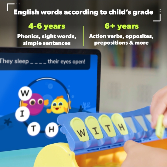 Joc interactiv STEM Invata Literele Online fonetic