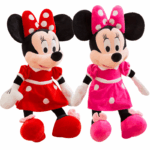 Jucarie de plus Minnie Mouse rosu 50 cm Mascota Disney