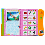 Jucarie educativa Cartea electronica cu activitati in limba engleza