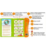 Jucarie educativa Cartea electronica cu activitati in limba engleza
