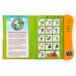 Jucarie educativa Cartea electronica cu activitati in limba engleza