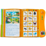 Jucarie educativa Cartea electronica cu activitati in limba engleza