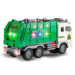 Jucarie interactiva copii Masina de gunoi cu lumini si sunete
