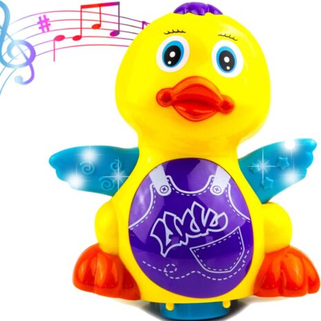 Jucarie interactiva muzicala bebe Ratusca dansatoare