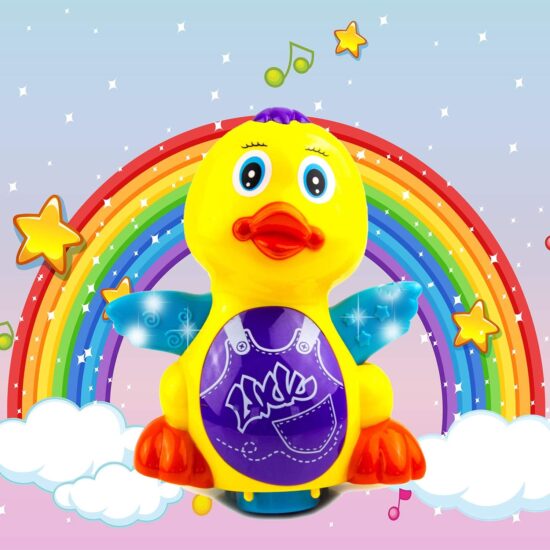 Jucarie interactiva muzicala bebe Ratusca dansatoare