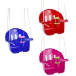 Leagan copii cu spatele aerisit claxon