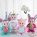 Papusa electrica Bebe cu suzeta Plange Merge Canta