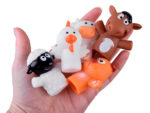 Papusi Marionete Animale domestice pe degete Figurine cauciuc
