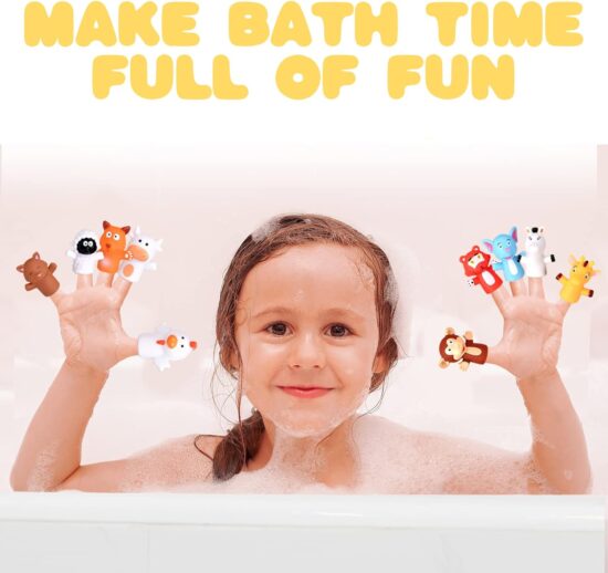 Papusi Marionete Animale domestice pe degete Figurine cauciuc