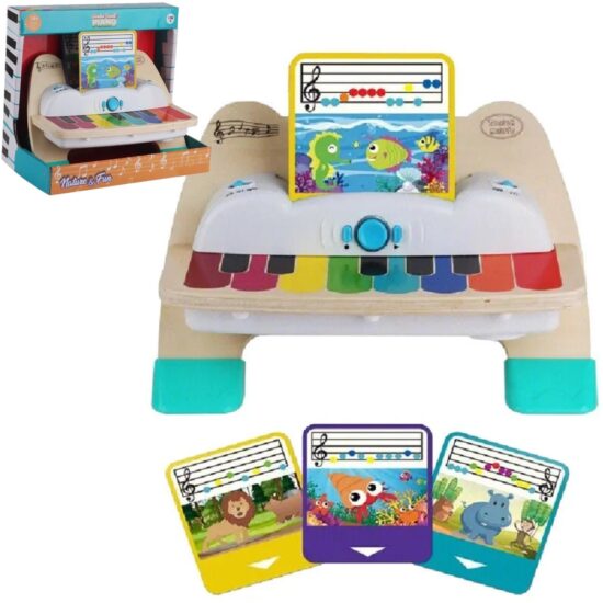 Pian din lemn cu functie tactila fara Clape Magic Touch Pian din lemn cu functie tactila fara Clape Magic Touch