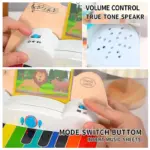 Pian din lemn cu functie tactila fara Clape Magic Touch