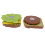 Prajitor de paine jucarie copii lemn Bread Toaster