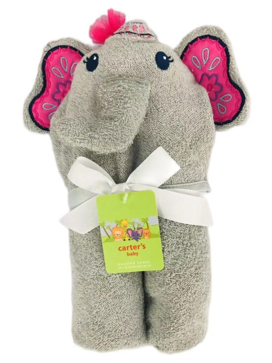 Prosoape de baie cu Gluga Animalute 3D din bumbac pentru copii